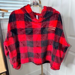 141. Joyspun Women’s Plush Hooded Top